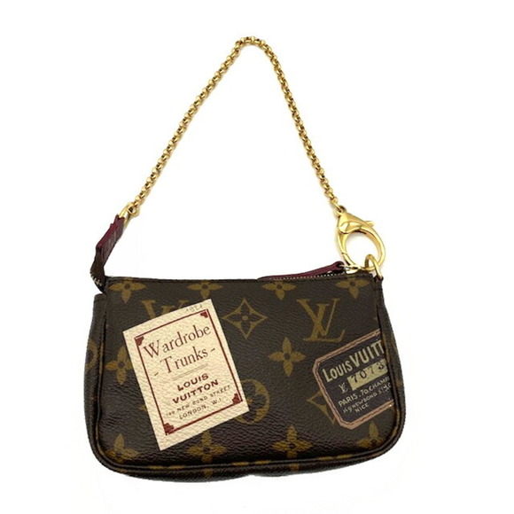 LOUIS VUITTON Mini Pochette Accessoire M63798 Accessory Pouch Monogram - Picture 2 of 10